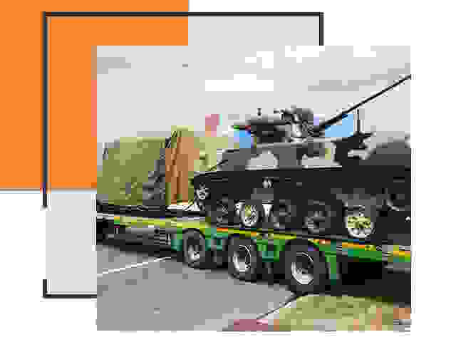 Перевозка военной техники в Новокубанске
