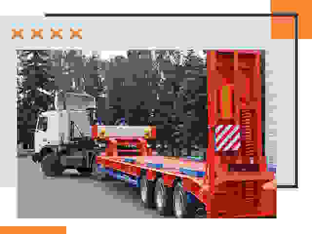 Перевозки на тралах и платформах в Новокубанске